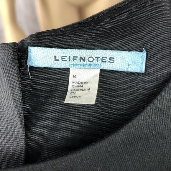 ❌SOLD❌ [Anthropologie] Notched Dot Polka Dot Dress - Picture 8 of 8